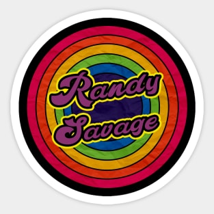 randy savage Sticker